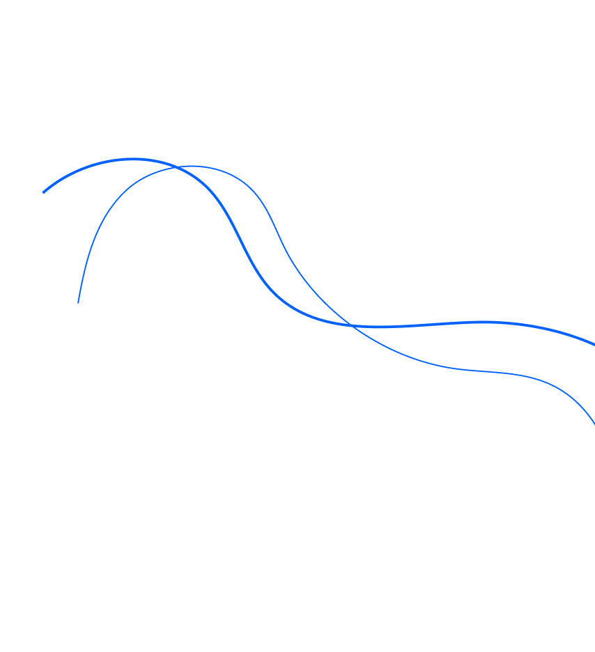 Decorative floating shape